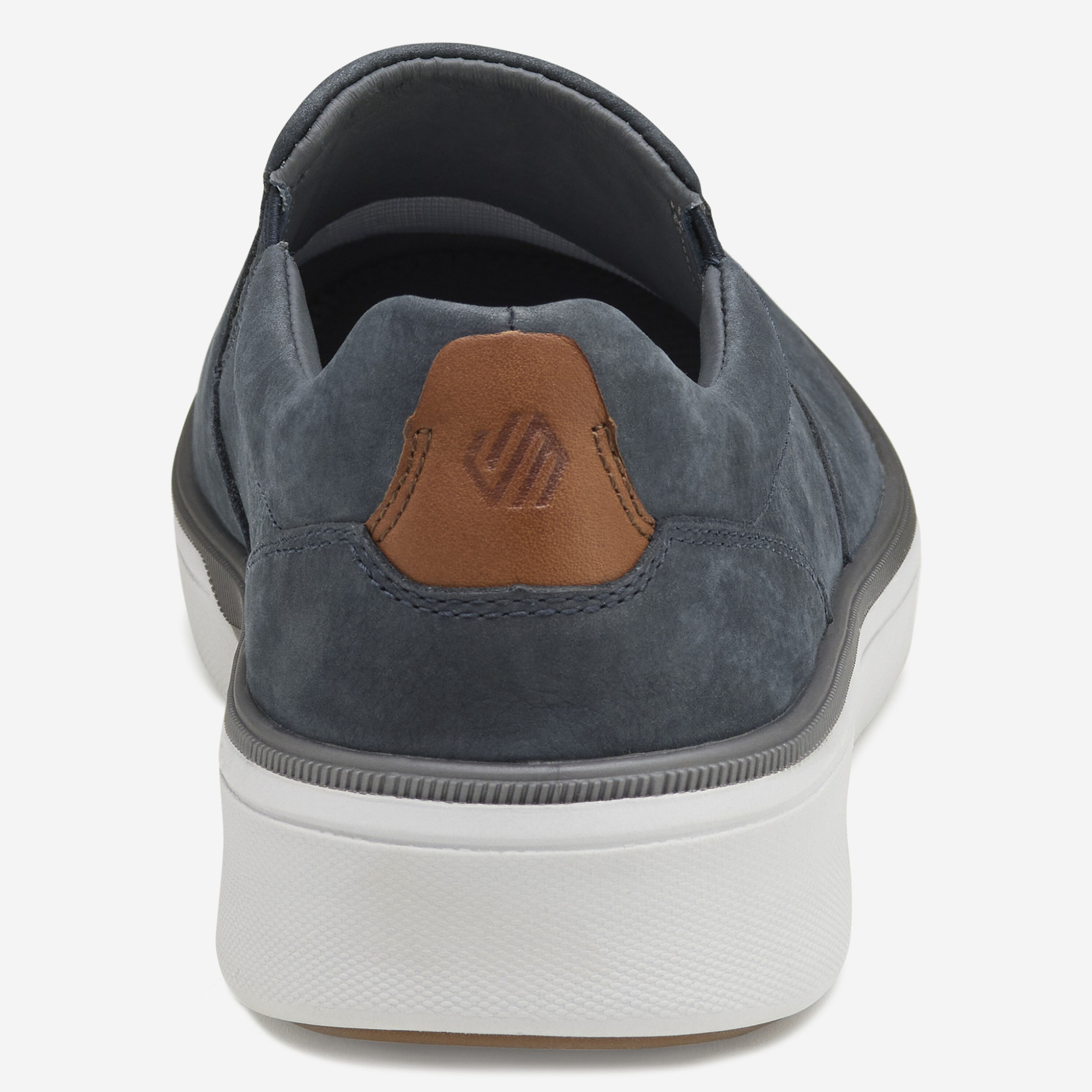 Johnston & Murphy XC4 Foust Slip-On Sneaker Navy Nubuck Men’s Size 9M XC4 Waterproof Foust Lace-To-Toe Shoes | MJ Footwear main image 4
