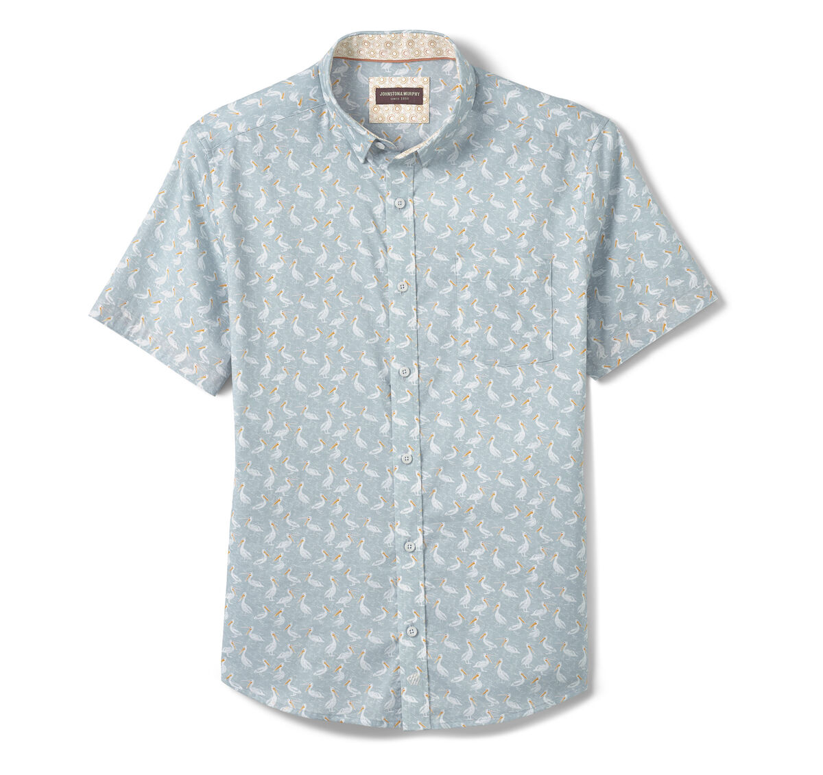Printed Short-Sleeve Shirt image number null