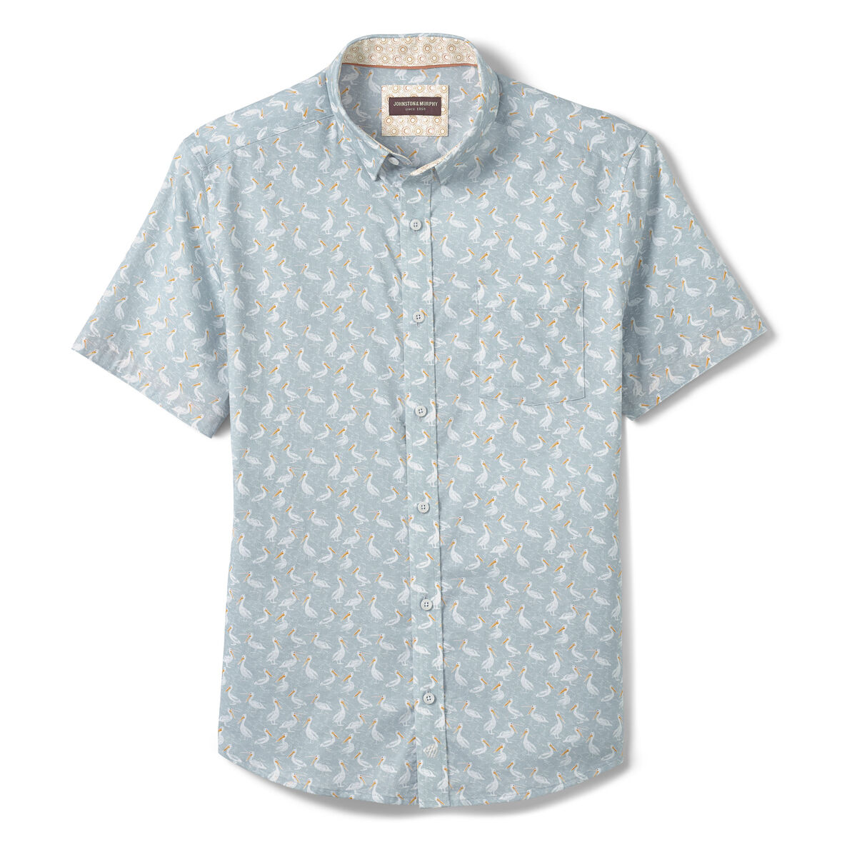 Printed Short-Sleeve Shirt image number null