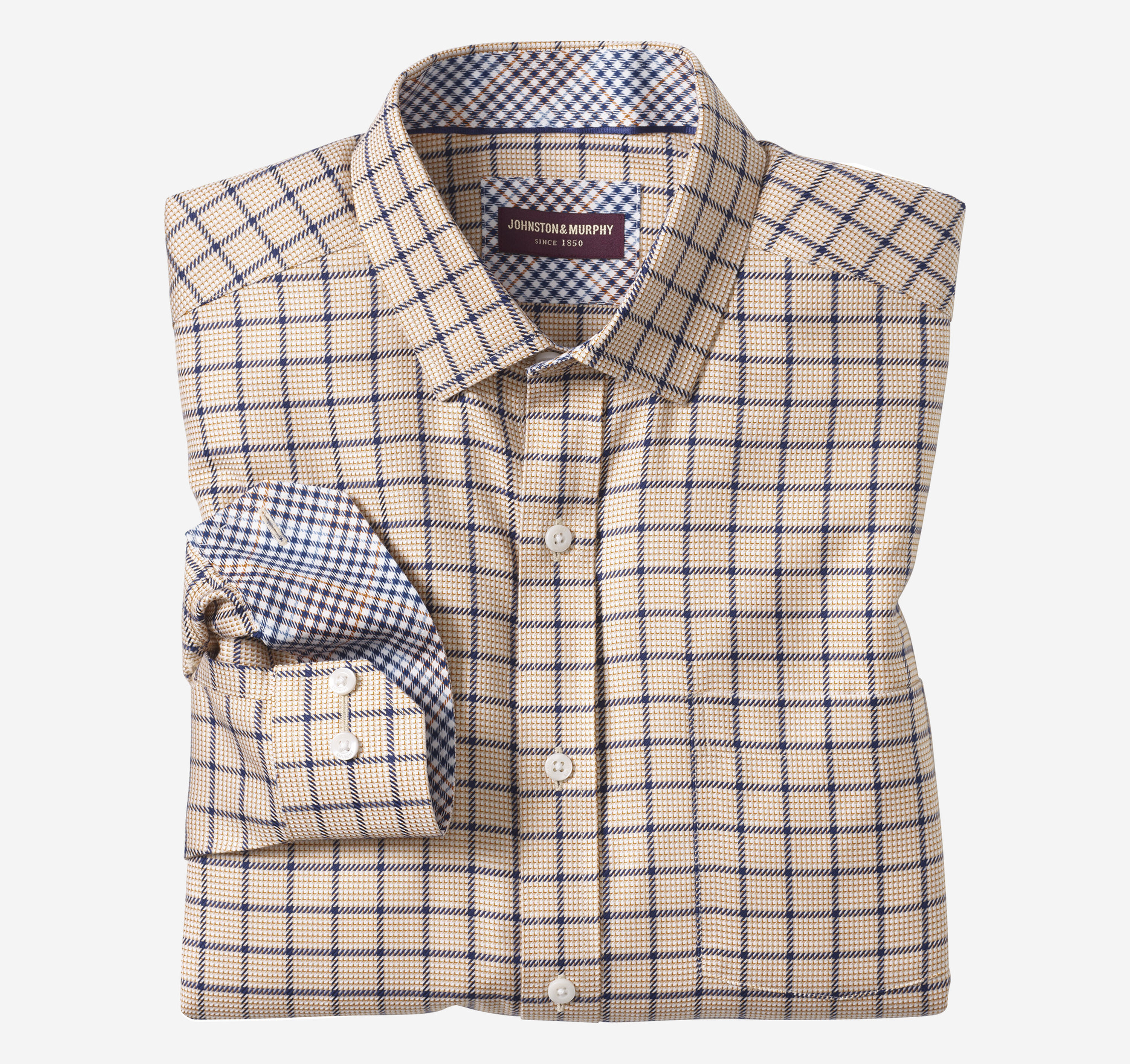 Men's Ovation Non-Iron Dress Shirt | Johnston & Murphy