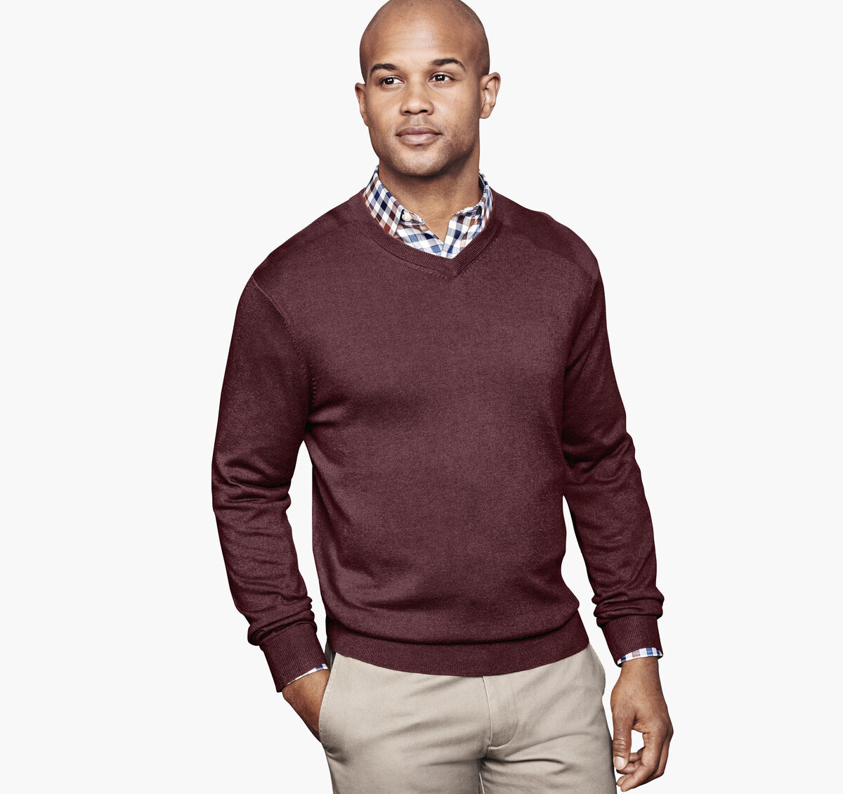 V-Neck Sweater image number null