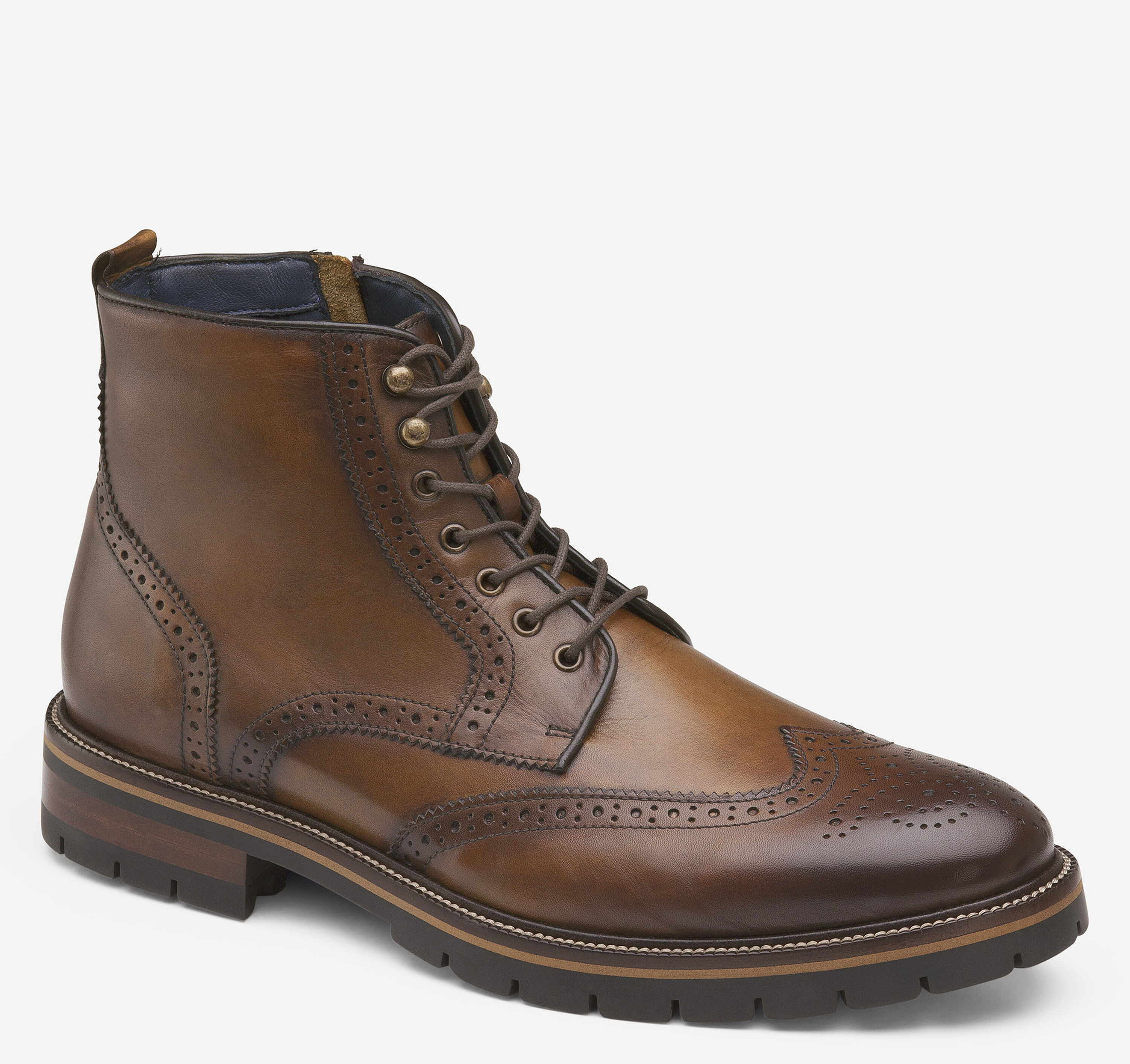 Johnston & Murphy XC Flex Cody Wingtip Zip Ankle Boots 20-5521 Mens 12 Men main image 4