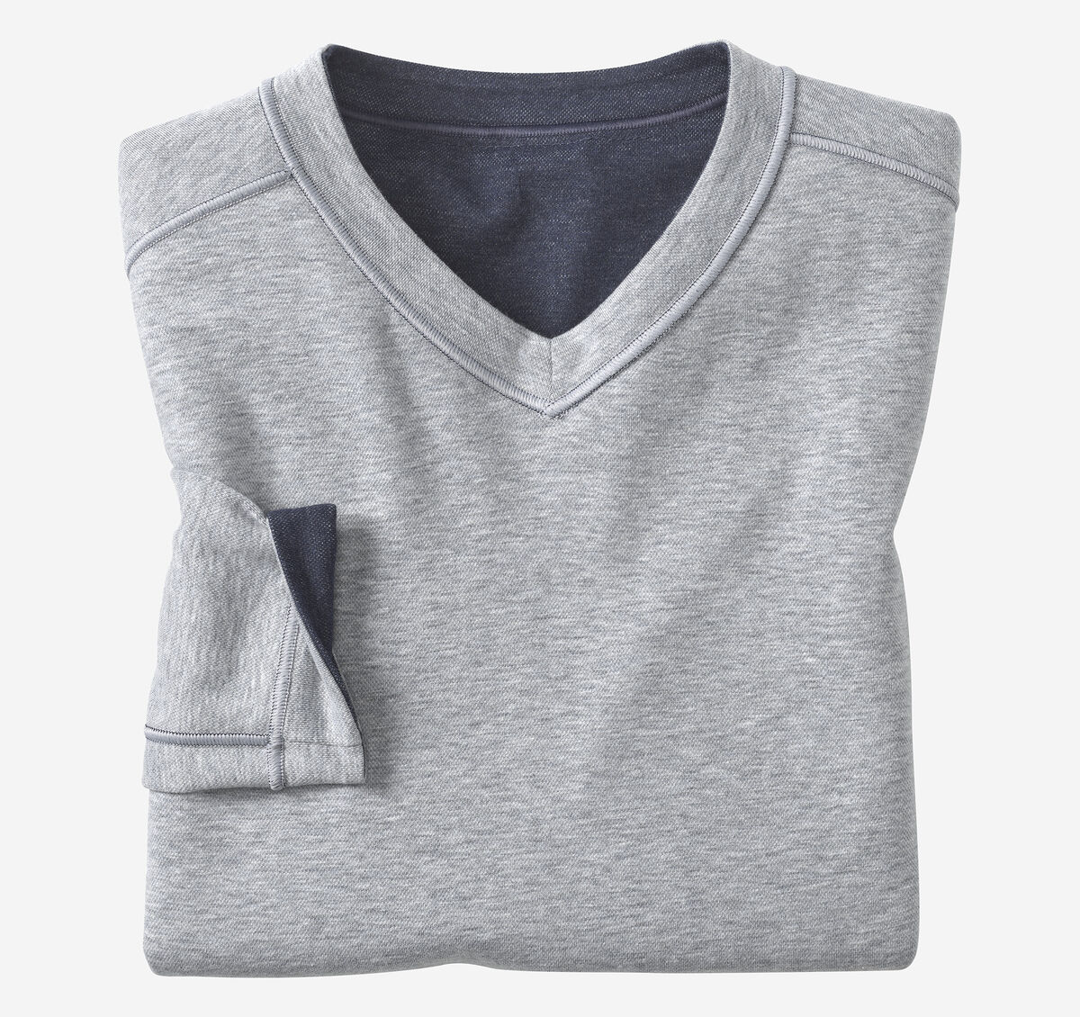 Icon Reversible V-Neck Pullover image number null