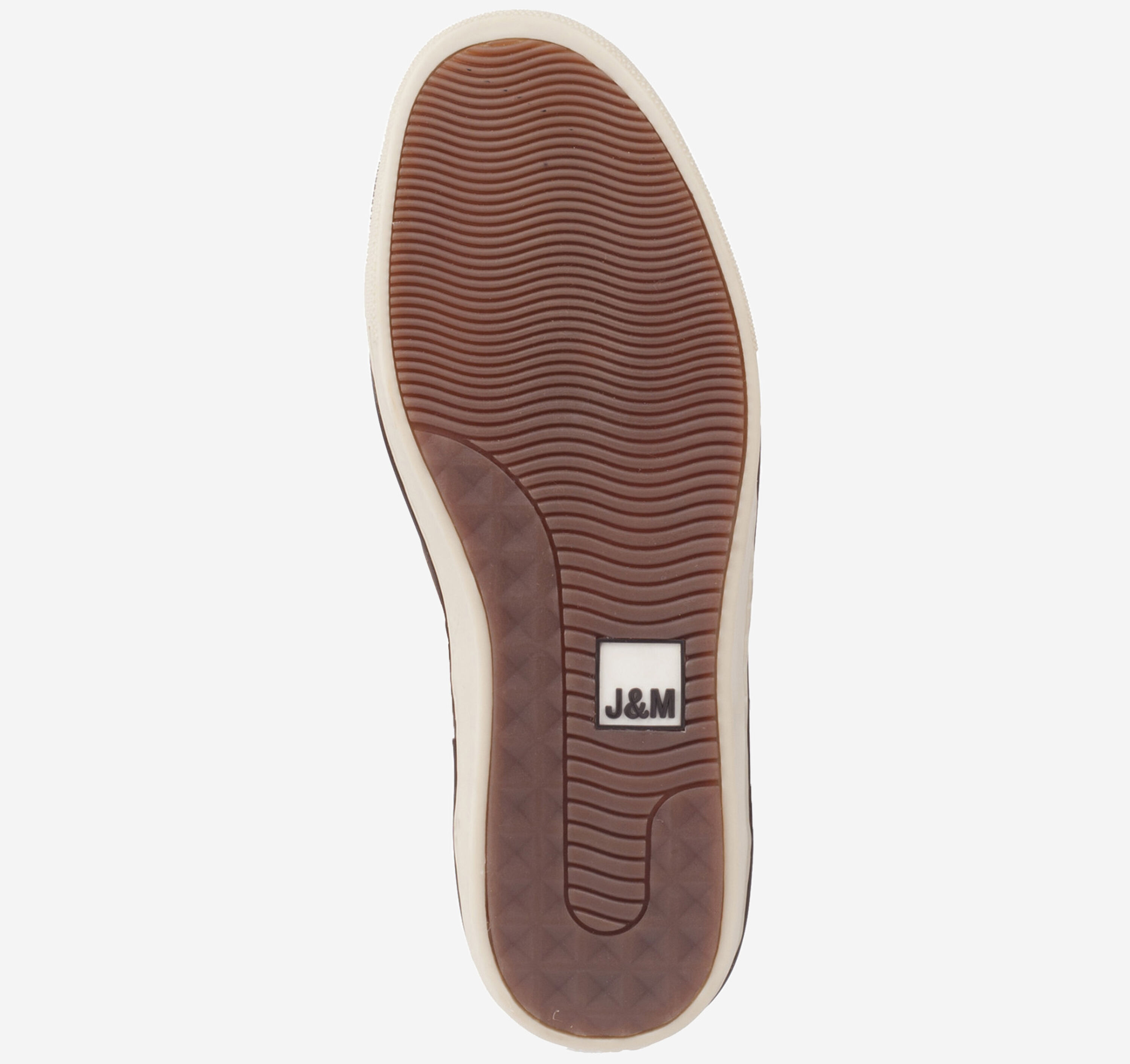 Johnston & Murphy McGuffey tan leather skull and crossbones loafers, size 12 Johnston Murphy Men main image 4