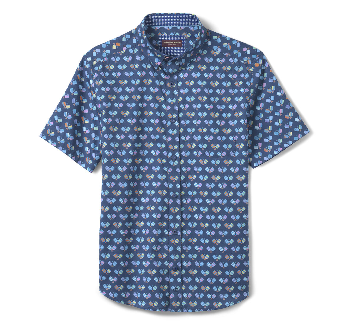 Printed Short-Sleeve Shirt image number null