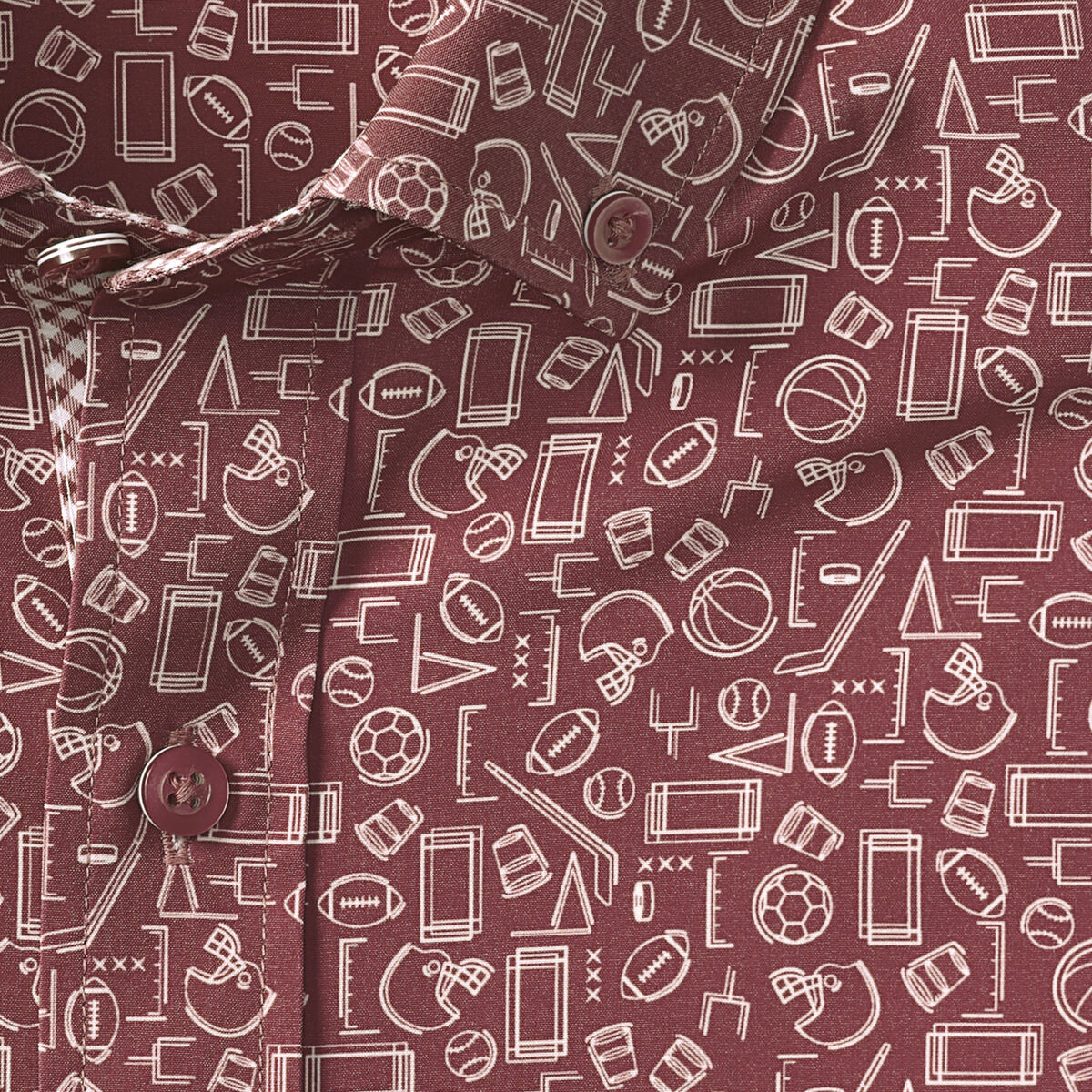 Game Day XC4® Short-Sleeve Multi-Sport Print Shirt image number null