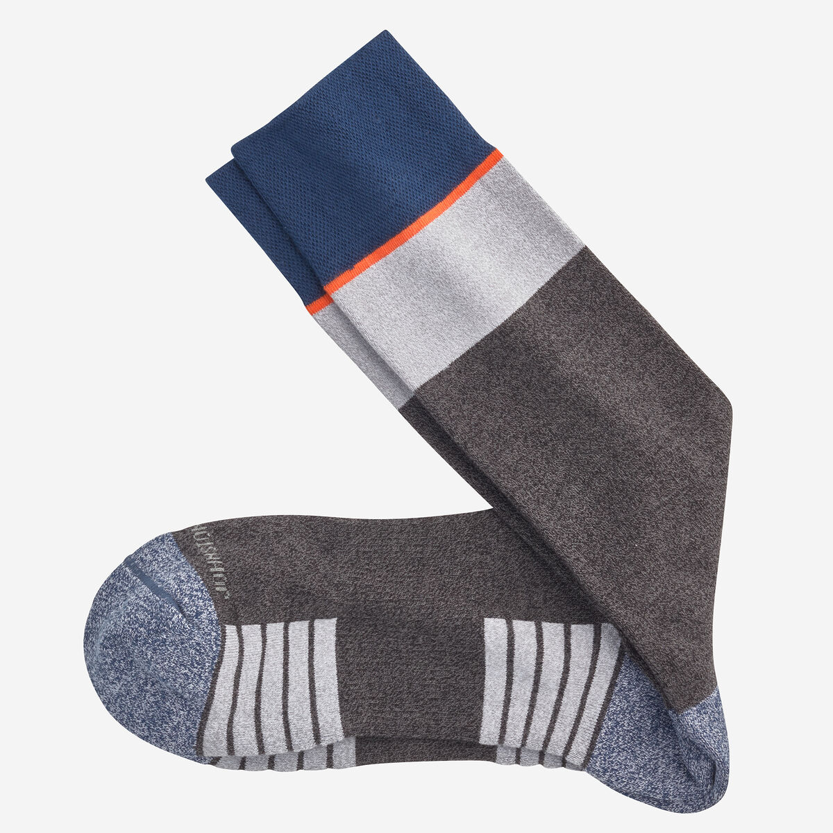 First in Comfort Block Stripe Socks image number null