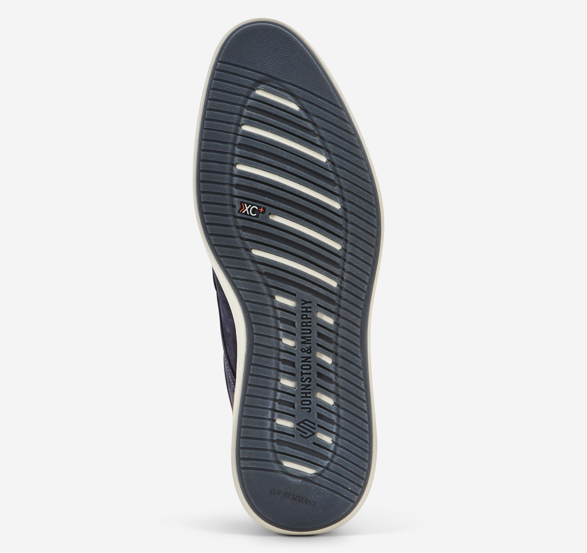 Men's XC+™ Parker Plain Toe in Navy Waterproof Nubuck | Johnston