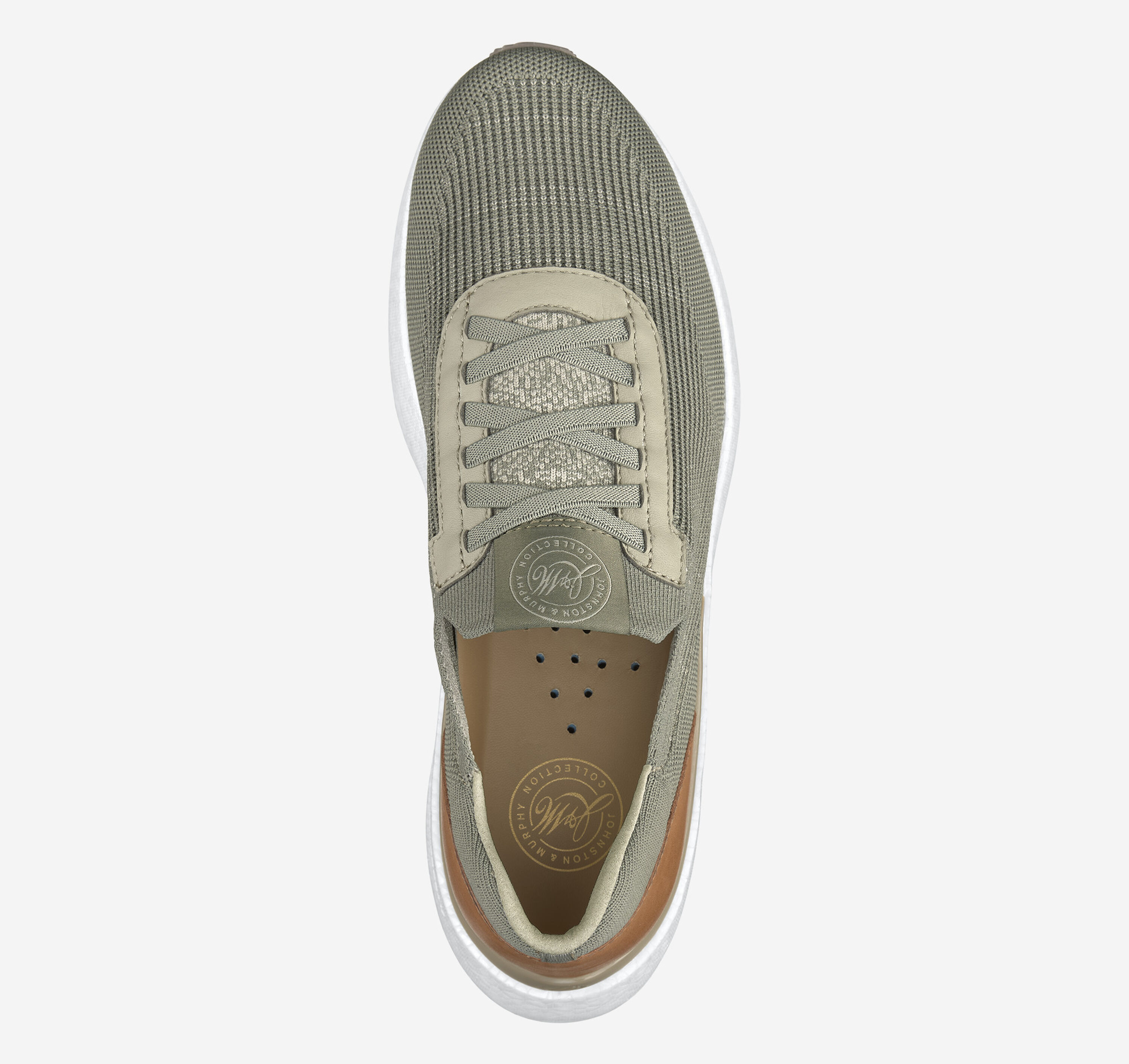 NEW Johnston & Murphy Briley Knit Jogger Sneakers Men’s 10.5 with Dust Bags Men main image 4