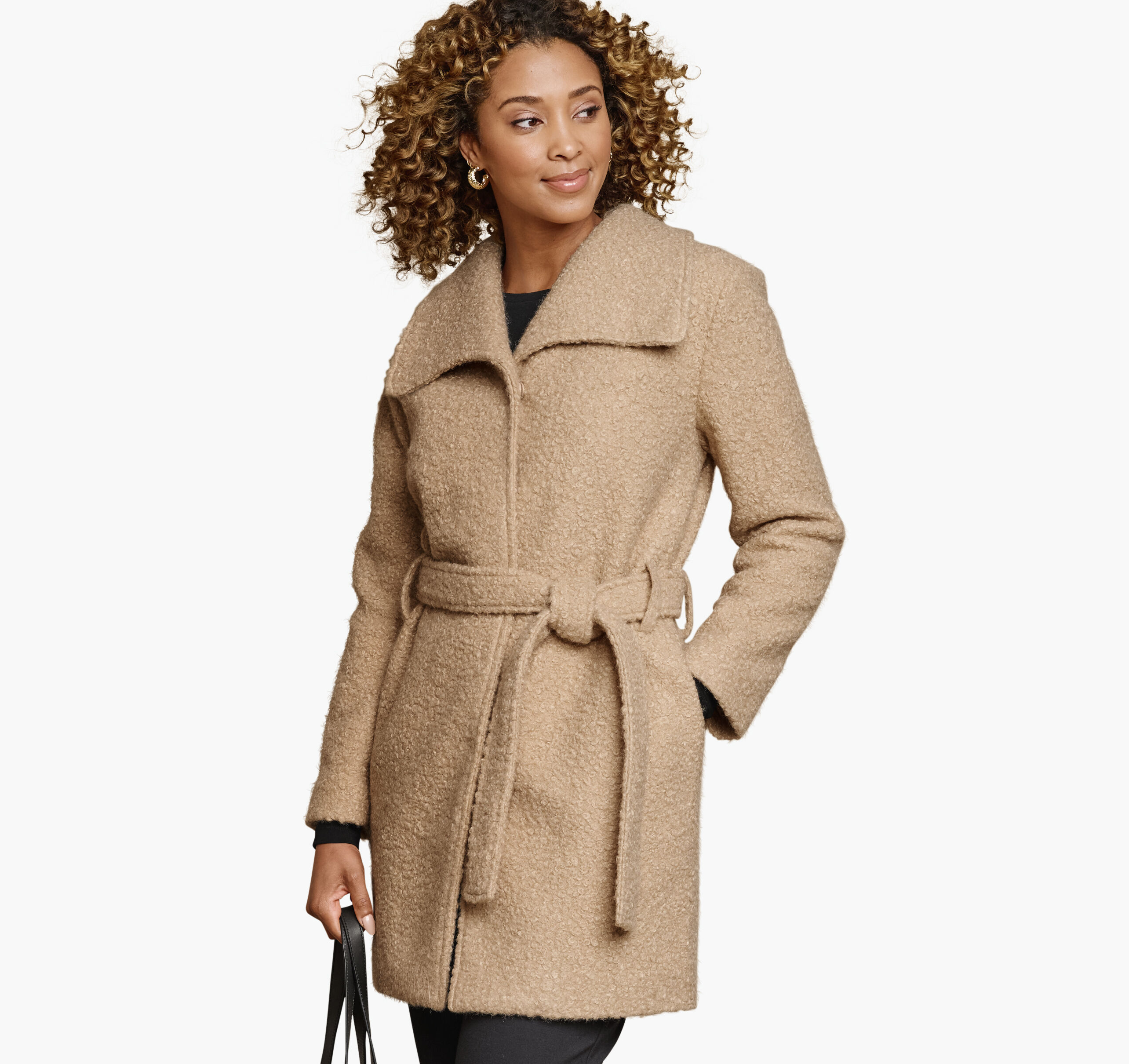 Women's Wrap Teddy Coat | Johnston & Murphy