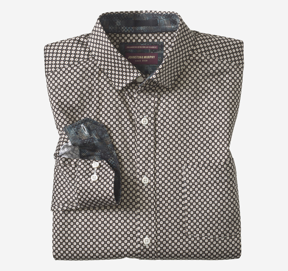 Logan Printed Long-Sleeve Shirt image number null