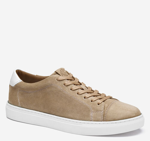 Luther Perfed Lace-to-Toe - Beige Italian Suede