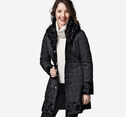 Reversible Quilted/Faux-Fur Jacket image number null