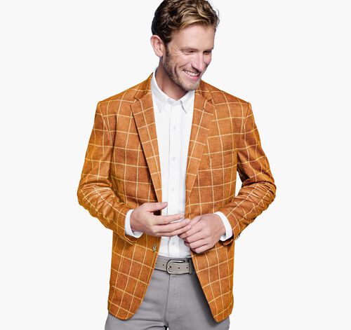 Game Day XC Flex&reg; Blazer - Orange Plaid