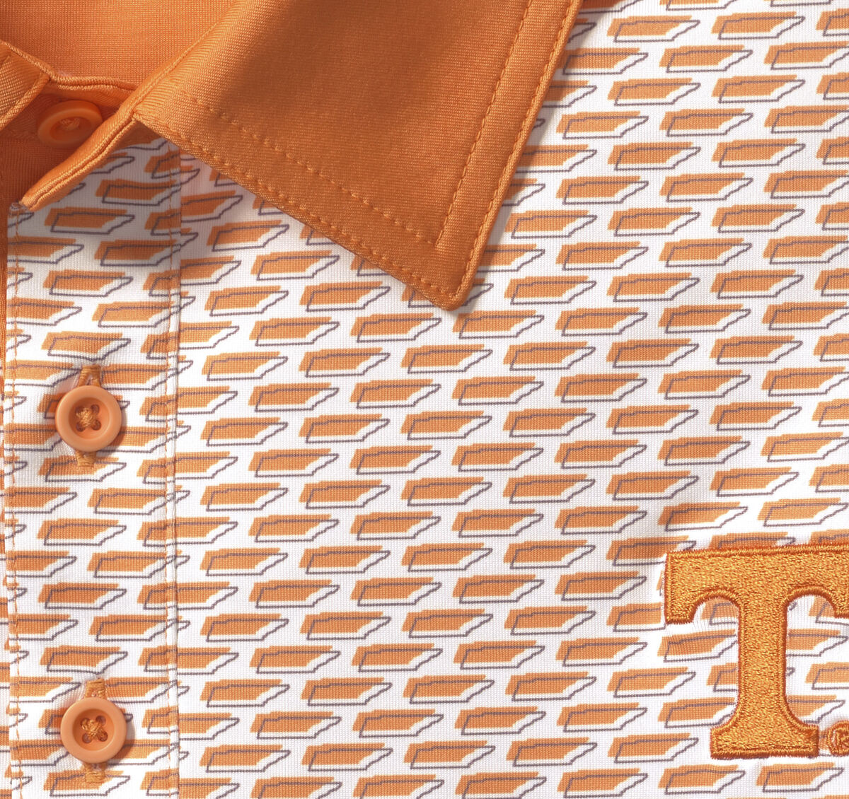 Collegiate XC+&trade; State Print Polo image number null