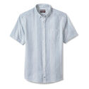 Cotton-Linen Short-Sleeve Print Shirt image number null