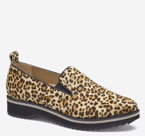 Ulyssa Slip-On - Leopard Haircalf