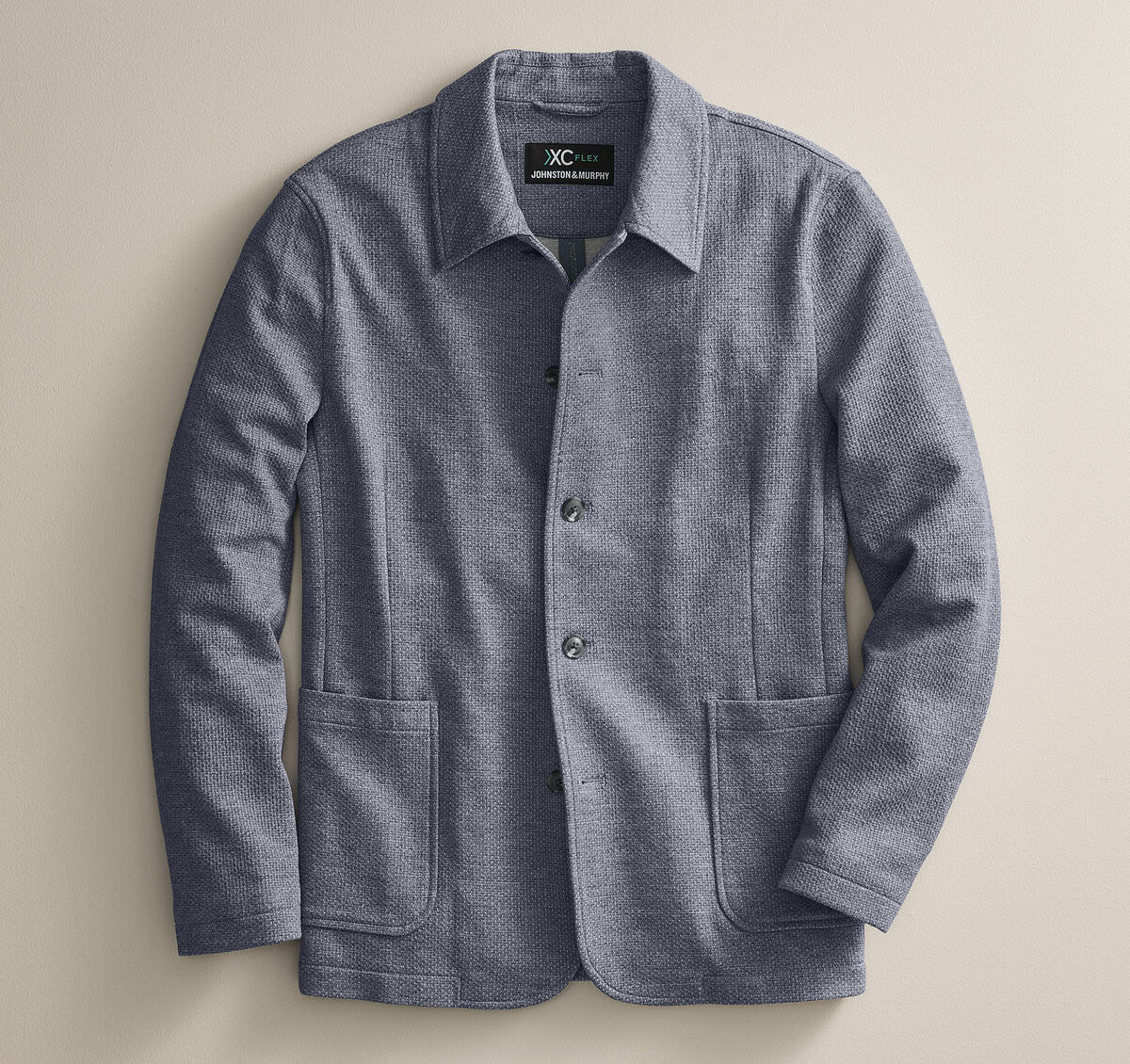 XC Flex&reg; Knit Full-Button Blazer image number null