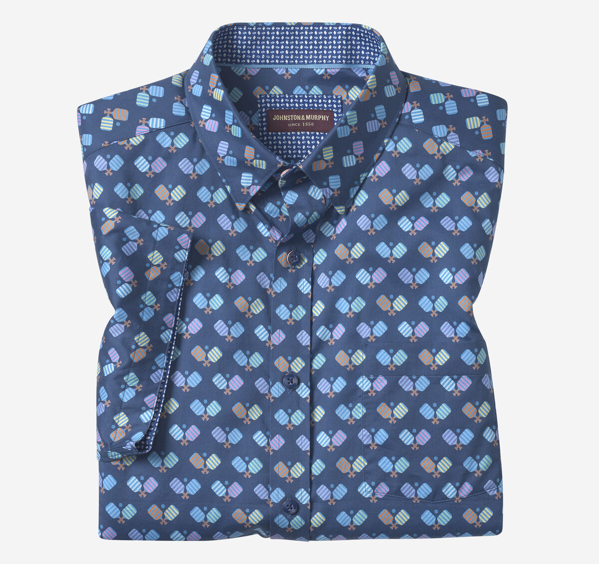 Printed Short-Sleeve Shirt image number null
