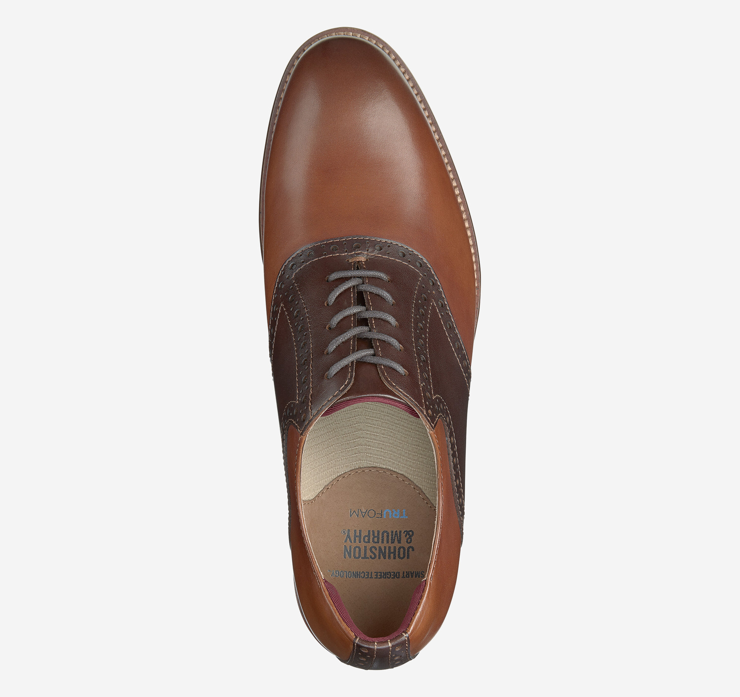 Johnston & Murphy Conard $180 Men\'s Saddle Dress Shoes Size 11.5 M Leather Brown Men main image 2