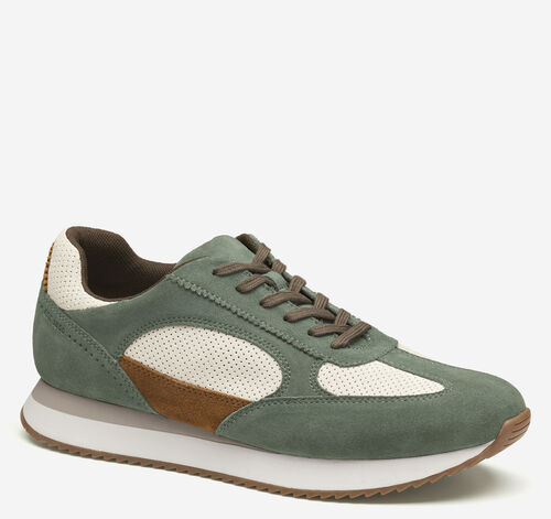 Chase Perfed T-Toe - Sage Multi Suede