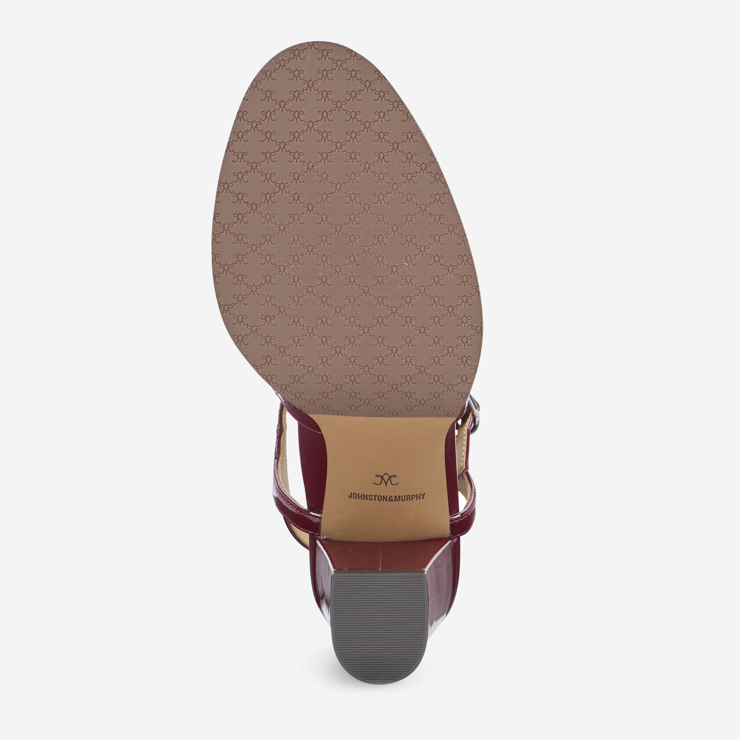 Women's Amy T-Strap Pump in Red Patent Leather | Johnston & Murphy