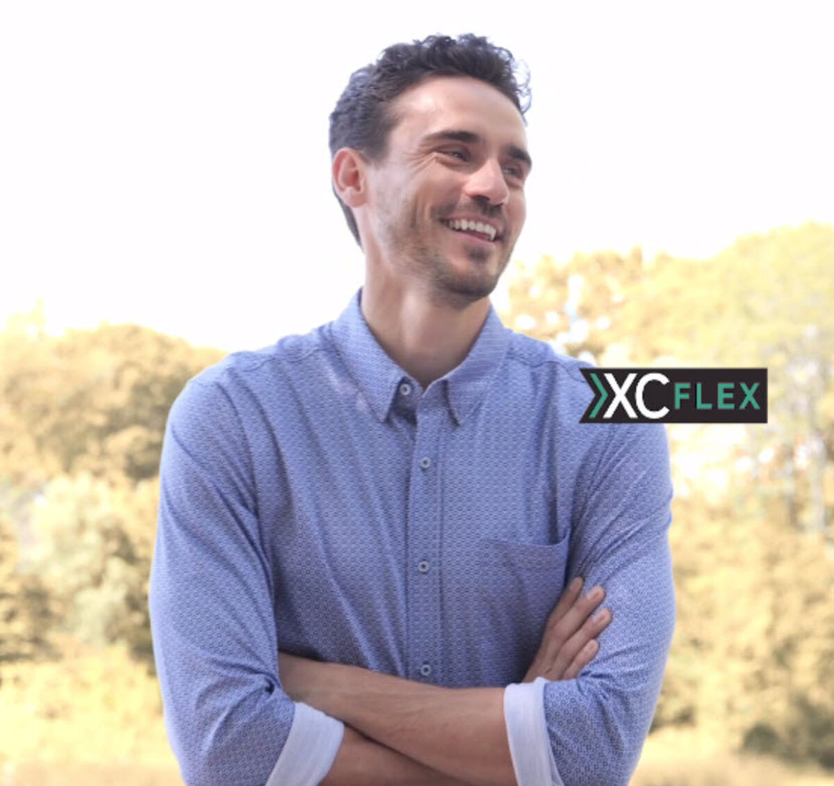 XC Flex&reg; Stretch Long-Sleeve Shirt image number null