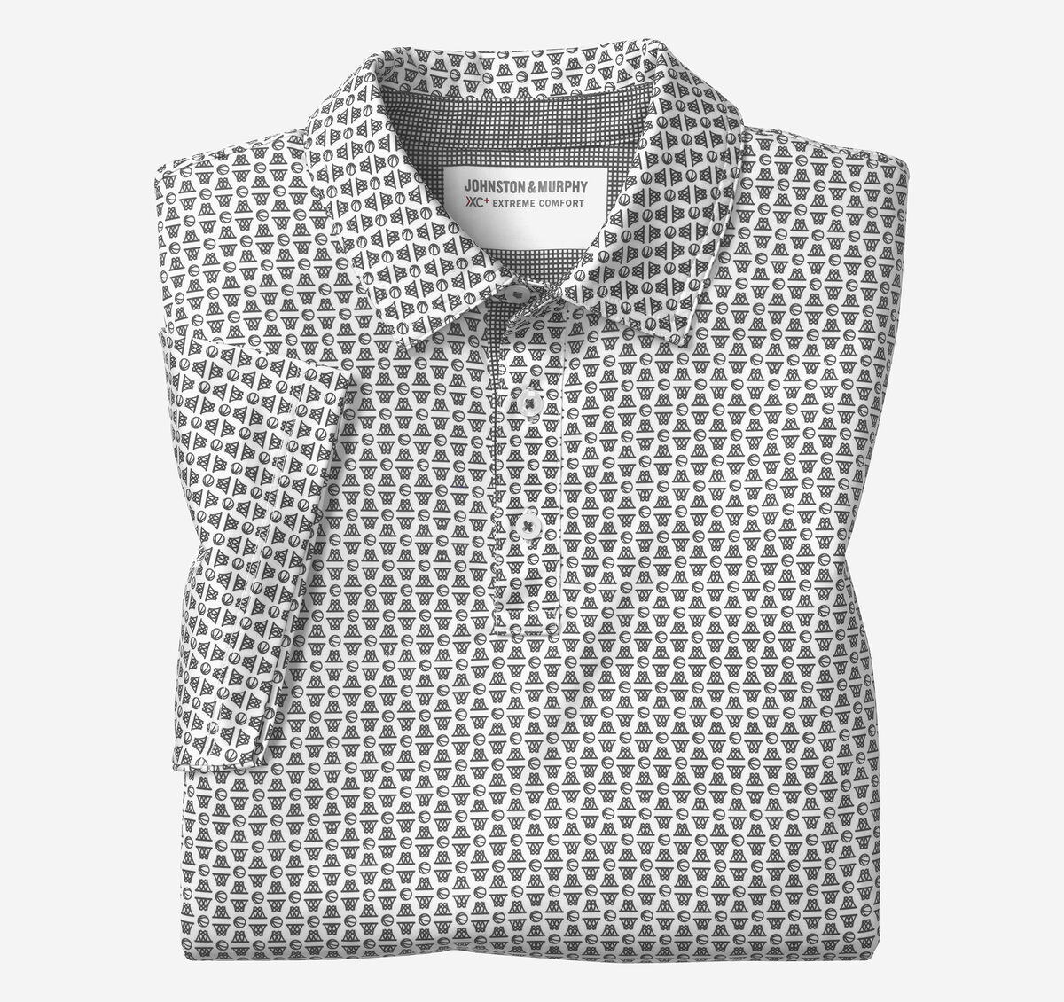 Game Day XC+&trade; Basketball Print Polo image number null