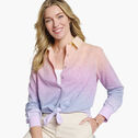 Ombre Button-Front Shirt image number null