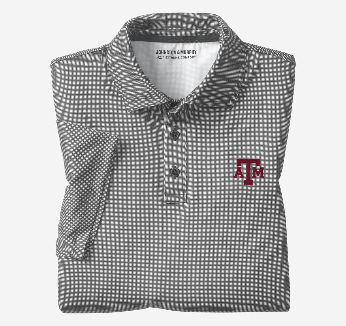 Collegiate XC+&trade; Gingham Polo image number null