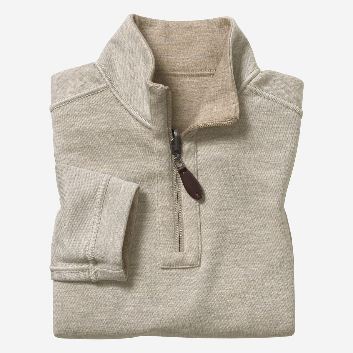 Boys Reversible Solid Quarter Zip image number null