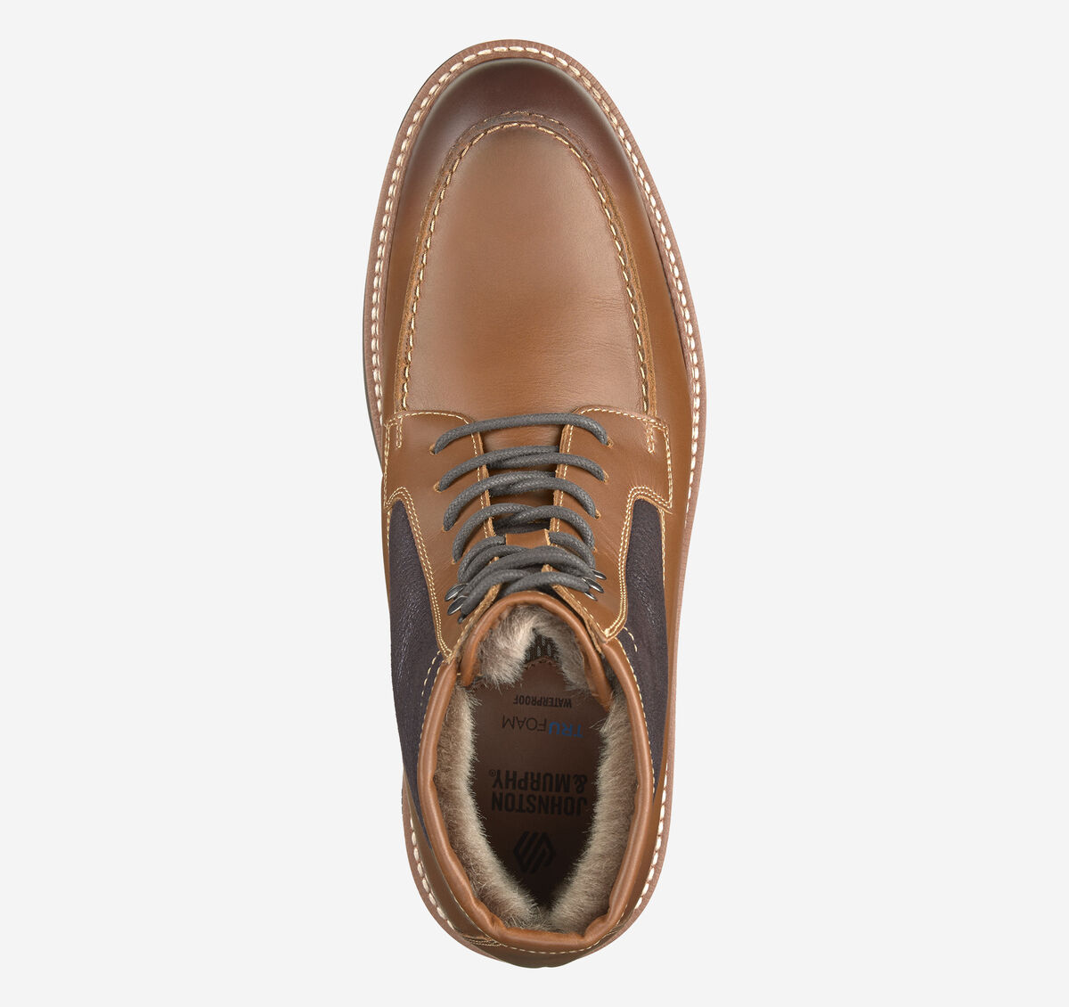 Upton Lug Shearling Moc Toe Boot image number null