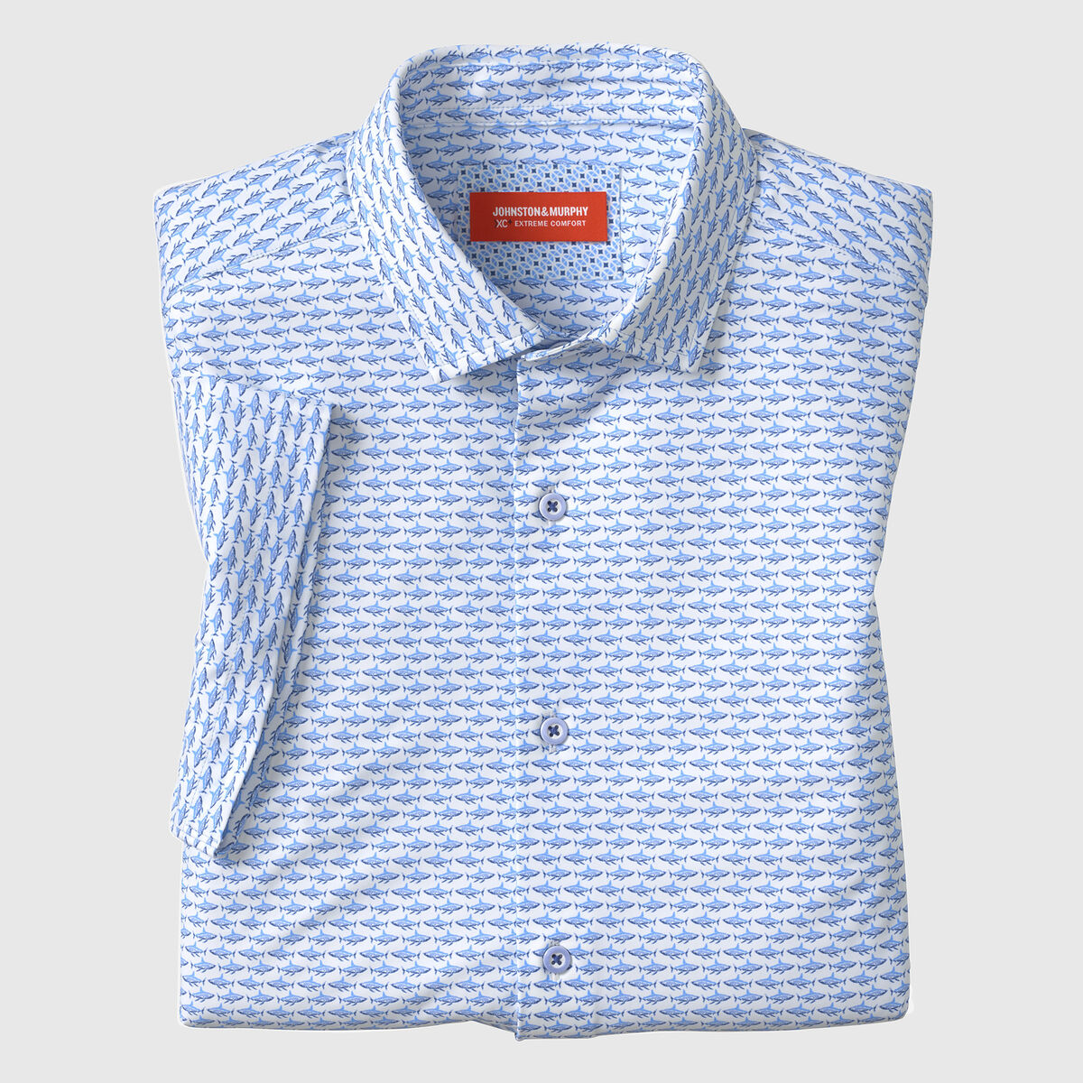 XC+&trade; Motion Short-Sleeve Print Knit Shirt image number null