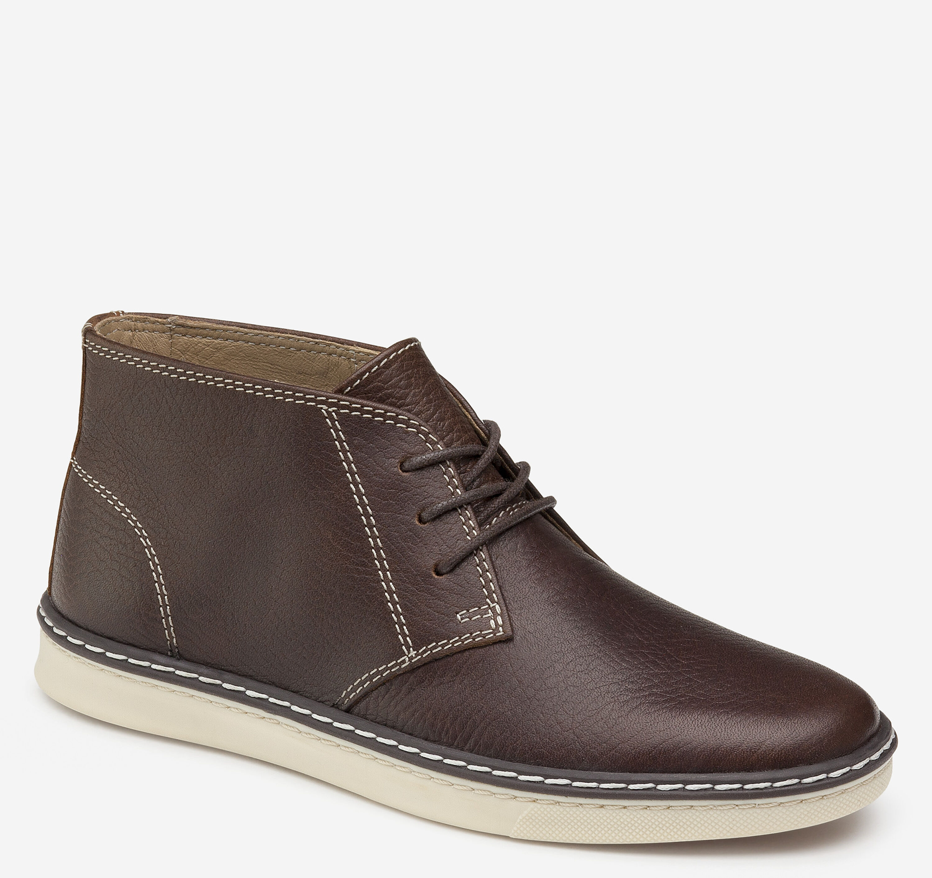 Johnston & Murphy McGuffey Knit Chukka Navy Blue Mens 11M 25-9779 Sneaker Boot Johnston & Murphy McGuffey Plain Toe Casual Dress Shoe  main image 2