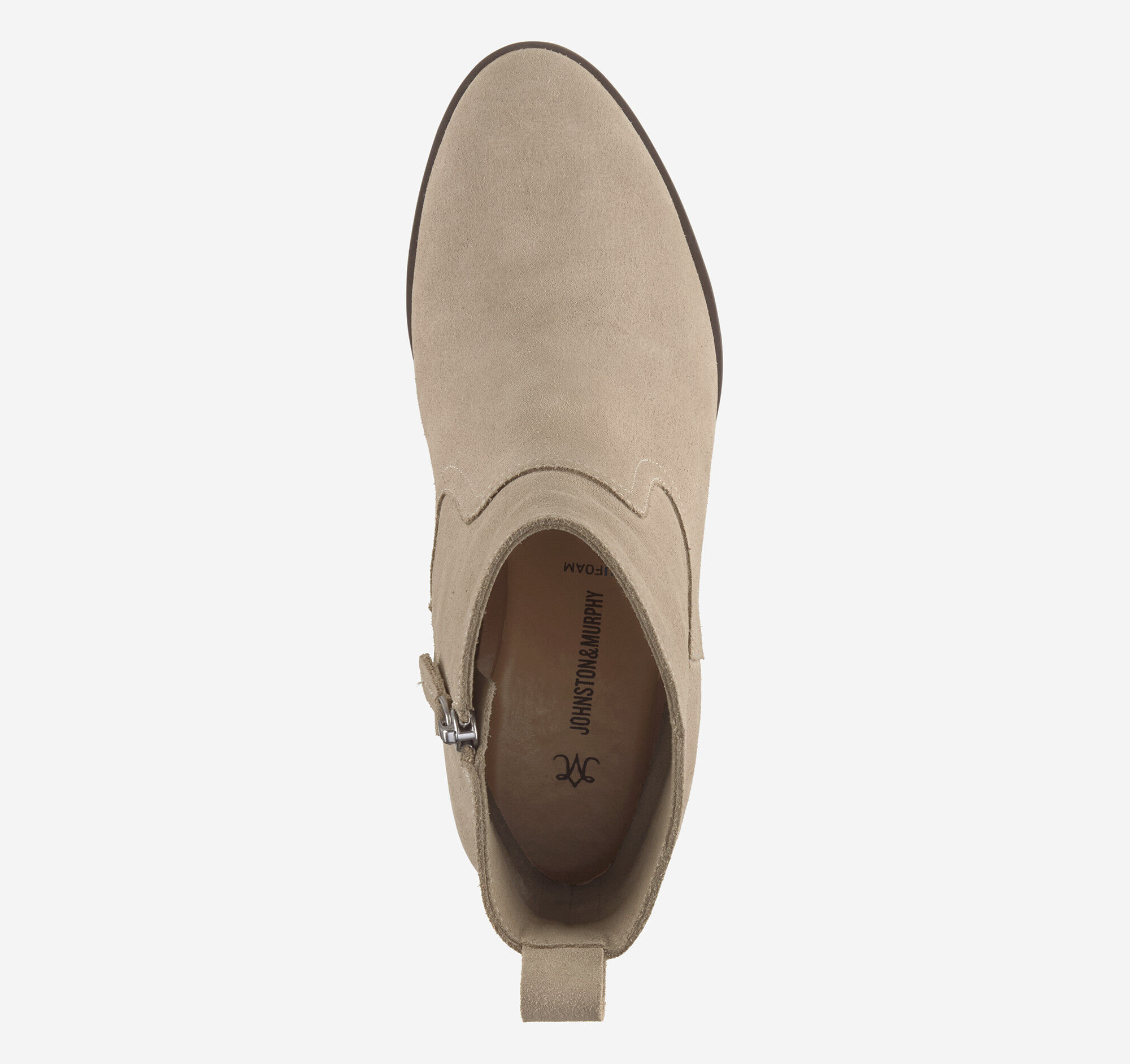(取寄) ジョンストン&マーフィー レディース イジー ブーティ Johnston & Murphy women Izzie Bootie Taupe Women's Izzie Bootie in Taupe Waterproof Suede | Johnston & Murphy