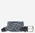 Woven Stretch-Knit Belt image number null