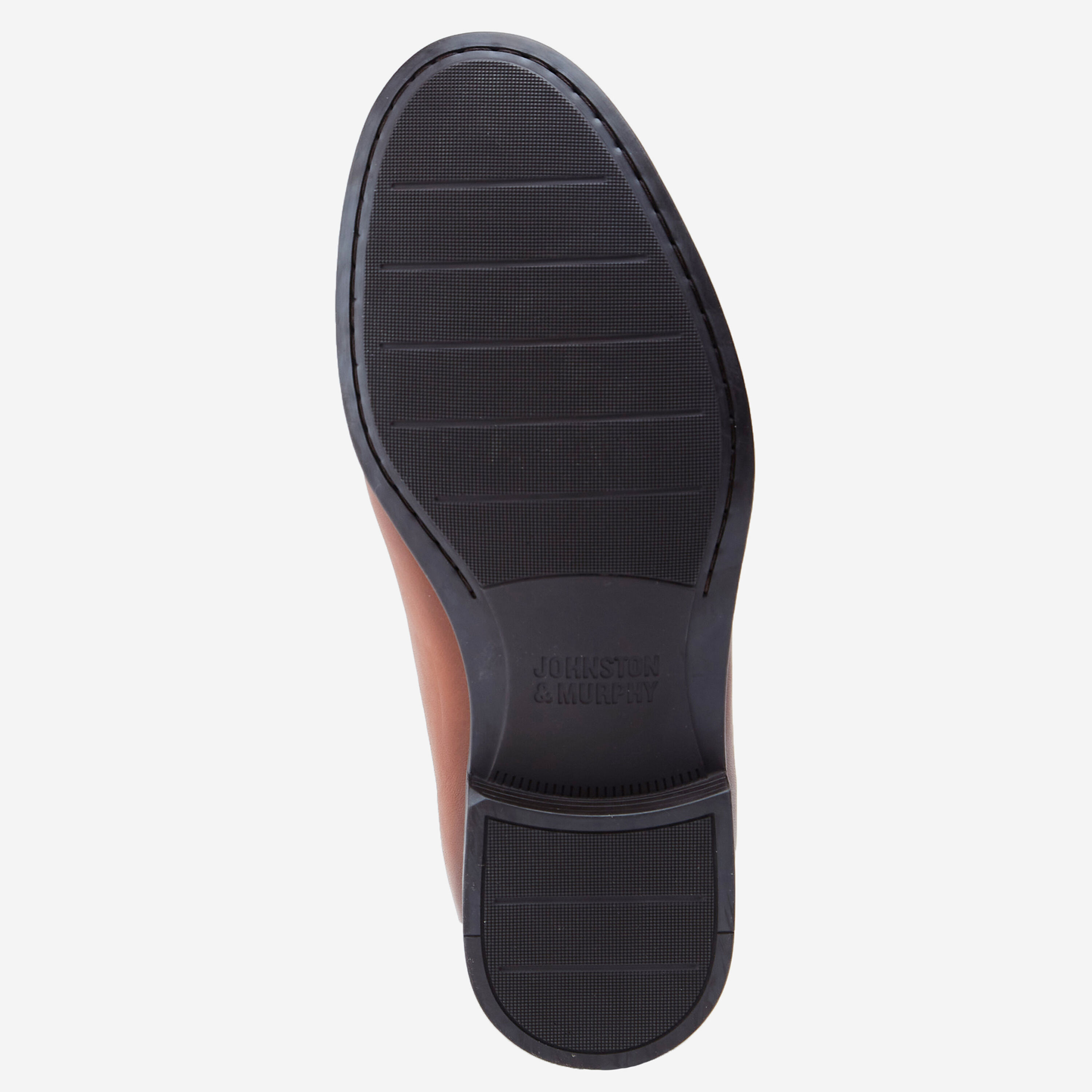 Johnston & Murphy Harrison Cognac Leather Loafers Johnston & Murphy Men main image 2