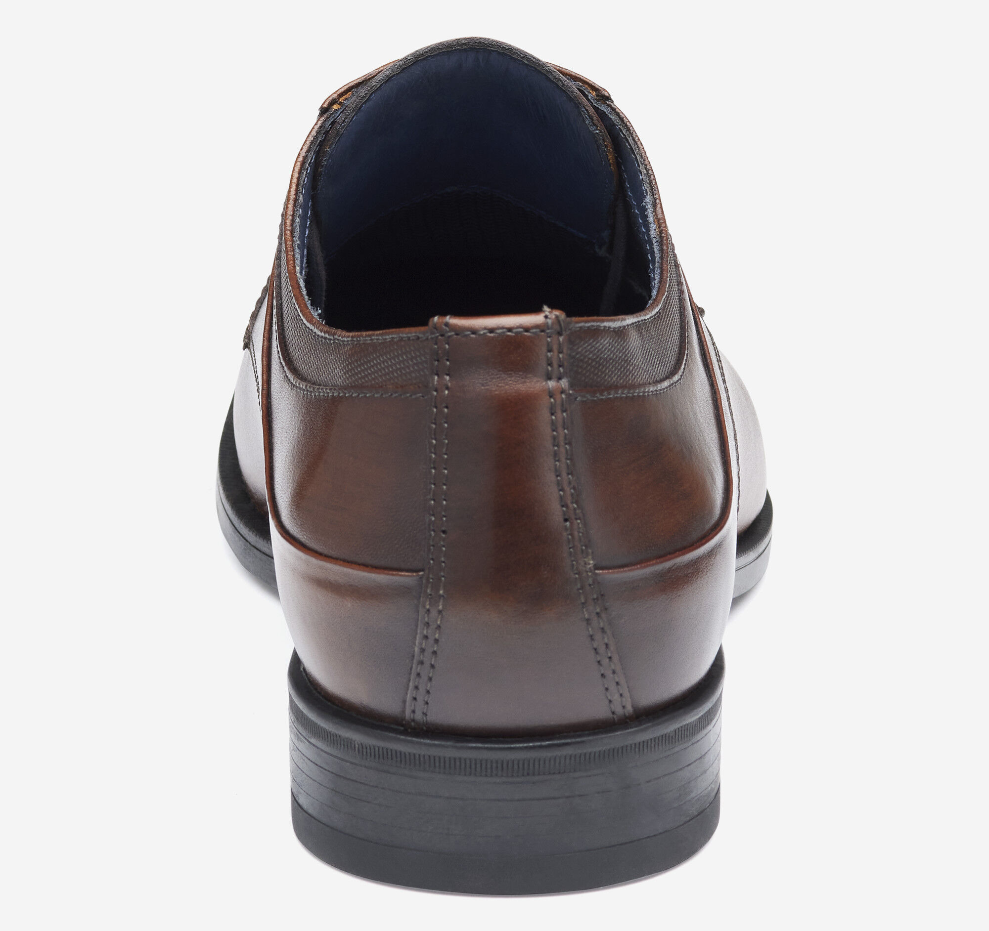 Men's Gibbons Plain Toe in Mahogany Full Grain | Johnston & Murphy