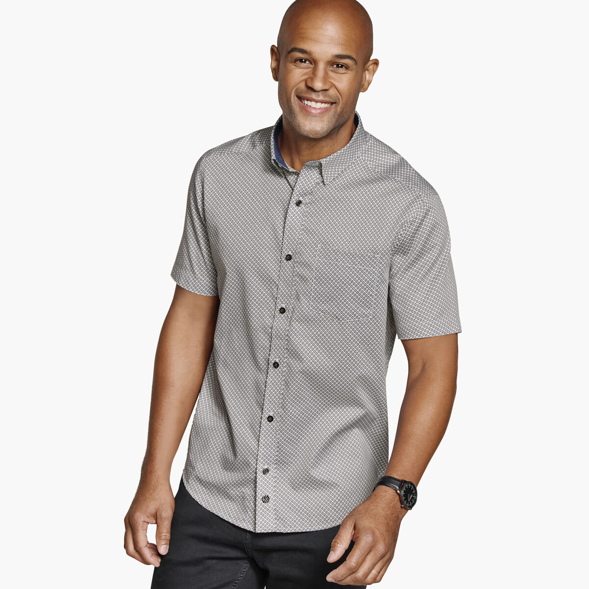 Logan Printed Short-Sleeve Shirt image number null