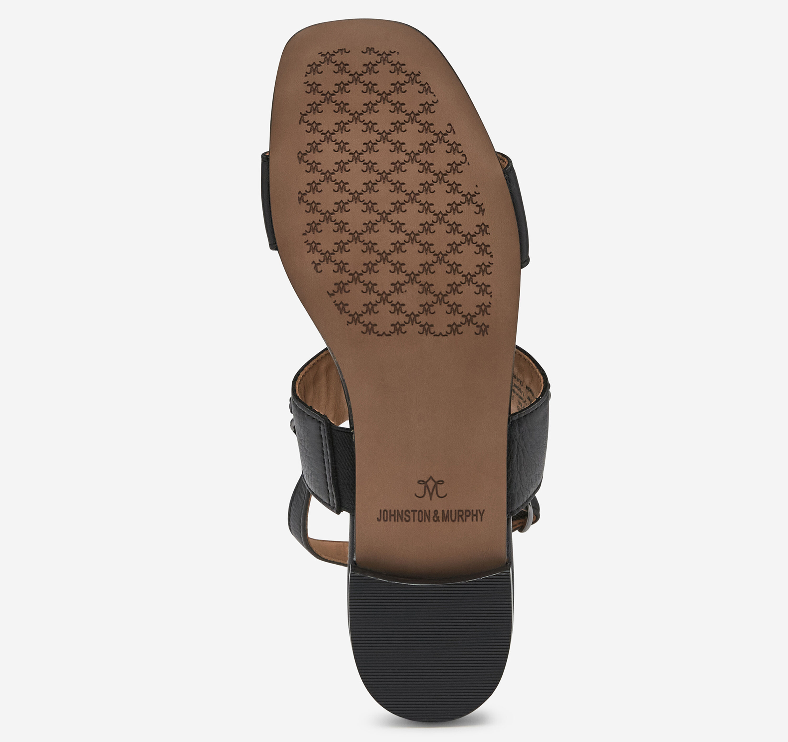 Johnston & Murphy Brown Leather Sandals with Buckle Straps Women main image 2