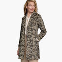 Leopard-Print Coat image number null