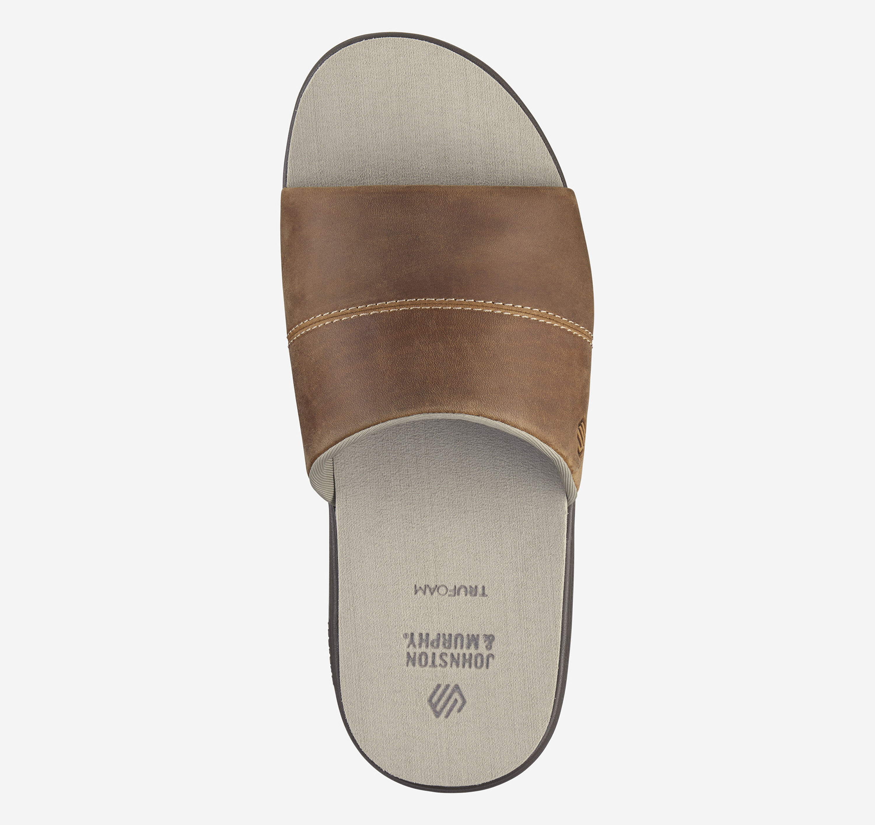 JOHNSTON & MURPHY Thea Flat TAN LEATHER Slide Band SANDALS 10 Sporty Padded Foot Amazon.com | Johnston & Murphy Womens Colleen Slide Black  main image 4