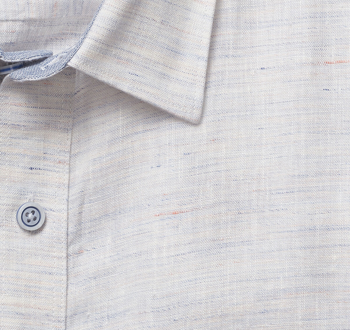 Washed Linen-Blend Shirt image number null