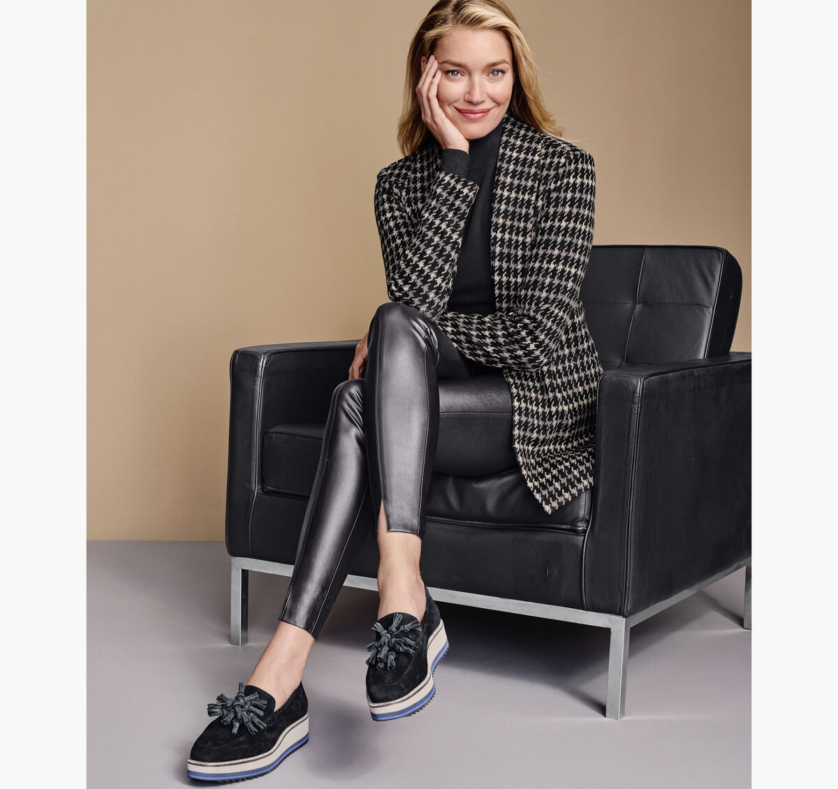 Shawl-Collar Blazer image number null