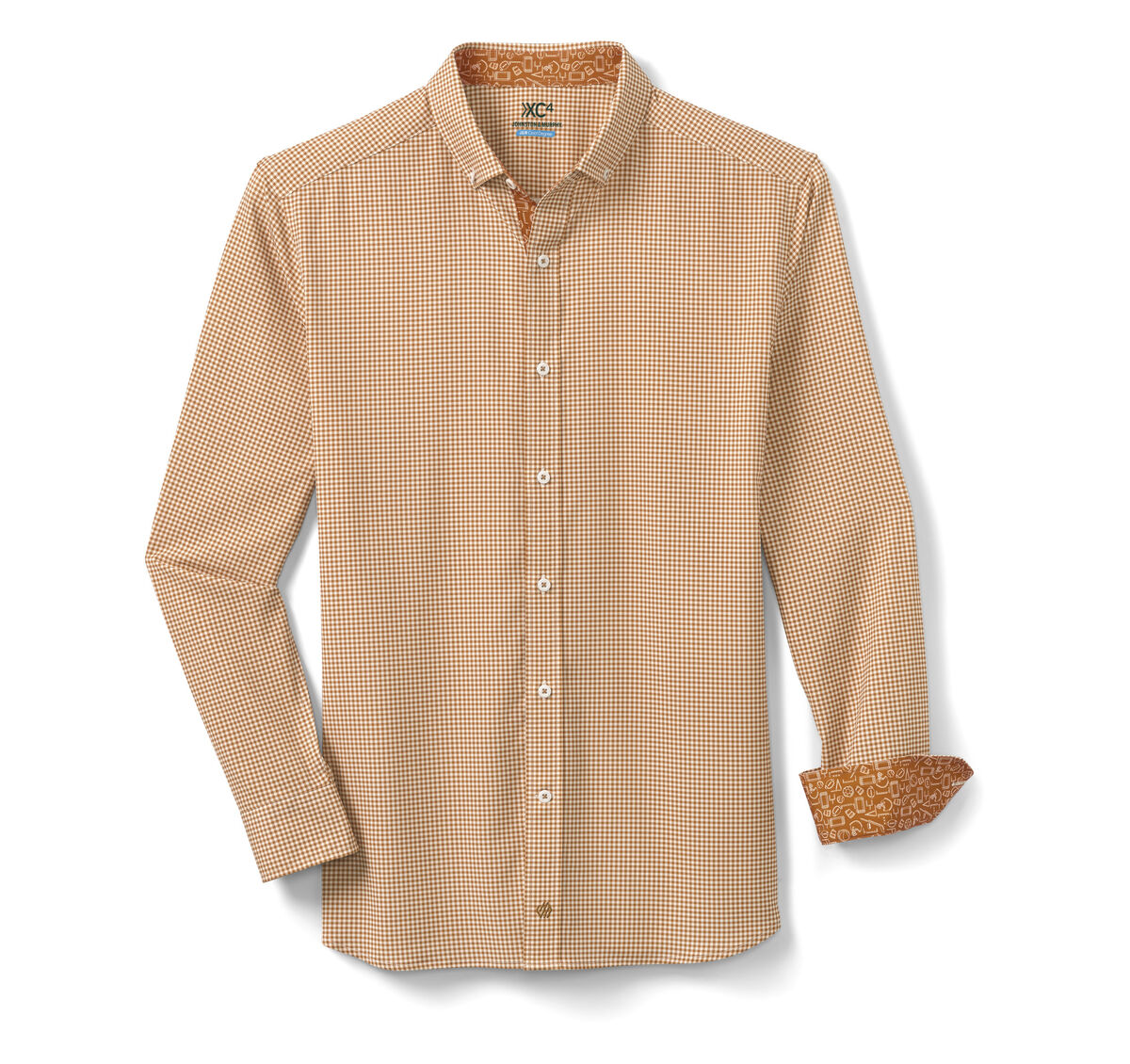 Game Day XC4&reg; Long-Sleeve Gingham Shirt image number null