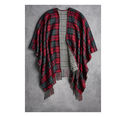 Plaid Ruana image number null