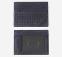 Suede Basketweave Weekender Wallet image number null