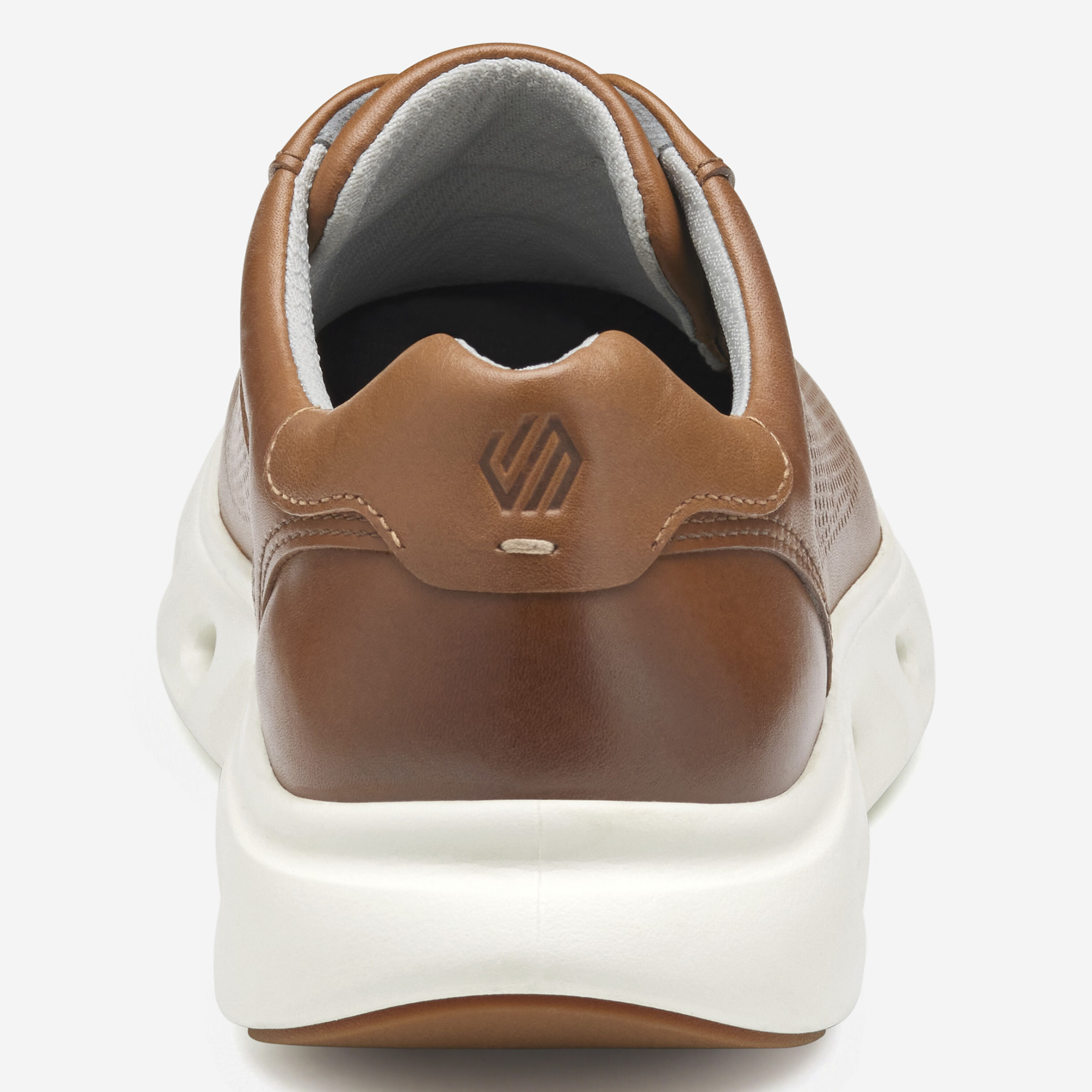 Johnston & Murphy Zapatos Activate White Talla 8 Ventilados U- Throat Para Hombre, Blanco (White Full Grain), 8