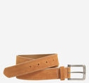 Game Day White-Edge Suede Belt image number null