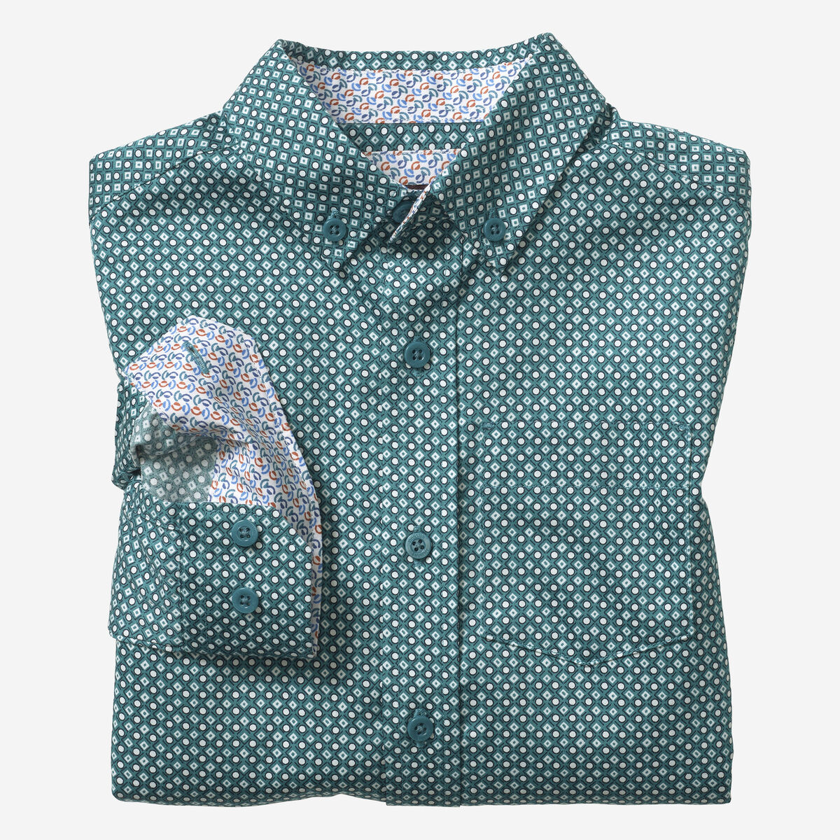 Boys Long-Sleeve Print Shirt image number null